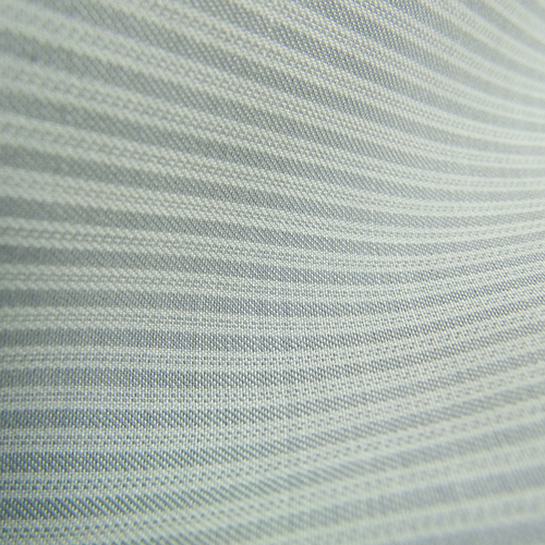 Fine Stripe Light Kaki Twill Merino Lyocell Womb small