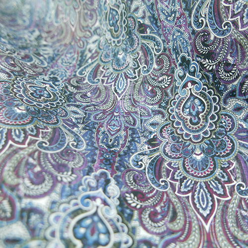 Deco Print Molticolor Printed Twill Monaco Print Organic Fresh small